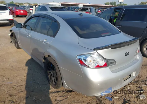 2012 Infiniti G37 Journey z USA, uszkodzony, nr VIN JN1CV6AP6CM621630